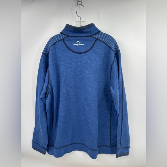 Tommy Bahamma Dallas Cowboys 1/4 Quarter Zip Reversible Sweatshirt Mens Size XL - Picture 5 of 10